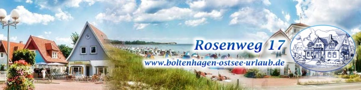 Ferienwohnung Ostsee Boltenhagen Urlaub Ferienhaus Rosenweg 17